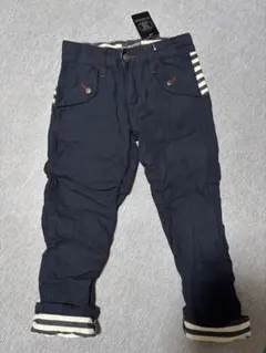 ネイビー ロングパンツ 新品タグ付き