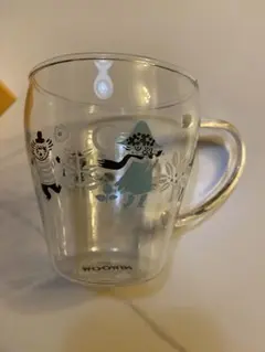 MOOMIN スナフキン　耐熱ガラスマグカップ 山加商店　コップ　食器　ムーミン