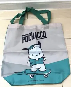 サンリオ　折りたたみ　バック　ポチャッコ レディース　キャラクター　エコバッグ