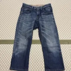 EDWIN デニム ハーフパンツ ロールアップ 28インチ 503 スキニー