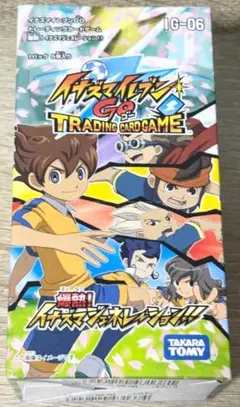イナズマイレブンGOtcgトレーディングカード ネップウ 未開封ボックス