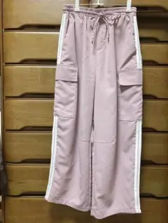 低身長 ワイドパンツ