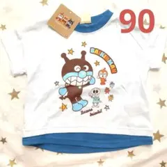 新品　Tシャツ　バイキンマン　アンパンマン　90㎝　半袖　ドキンちゃん