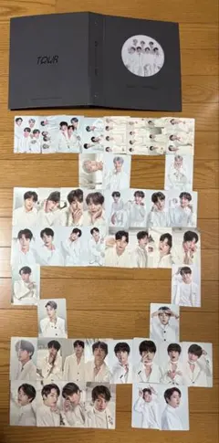 45枚　BTS MAP OF THE SOUL TOUR フォトカード バインダ
