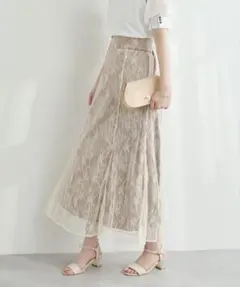 《natural couture》長さ変えれるosonoレーススカート