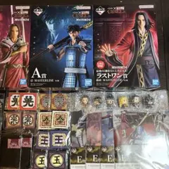 キングダム 信 蒙恬 王賁 ラストワン 嬴政 フィギュアセット パネル
