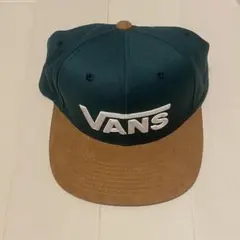 VANS キャップ グリーン ブラウン スナップバックのサムネイル