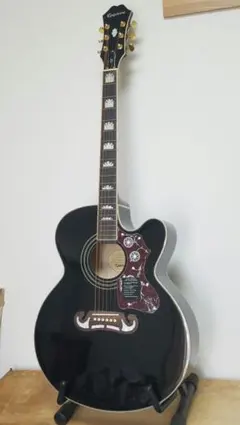 エピフォン EJ-200SCE/BK エレアコ ブラックのサムネイル