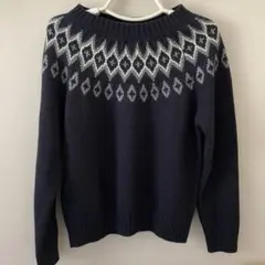 ユナイテッドアローズ　ノルディック柄セーター