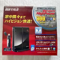 【 中古 ルーター バッファロー WZR-HP-G300NH/U 】
