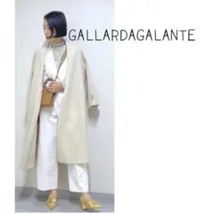 GALLARDAGALANTE ガリャルダガランテ　パイルライトコート　ガウン