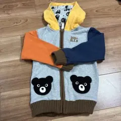 ミキハウス　ダブルビー　パーカー　120