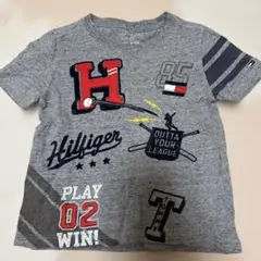 Tommy Hilfiger グレーTシャツ XXS 2-3歳