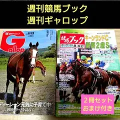 週刊Gallop 競馬ブック 8月23日号２冊セット