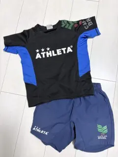アスレタ　プラクティスシャツ　ハーフパンツ　ショートパンツセット　120センチ
