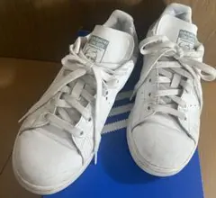 adidas スタンスミス　23 レディース　グレー