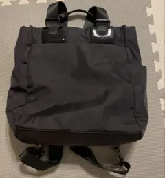 ear PAPILLONNER 樹脂パーツ　リュック　黒　ナイロンリュック