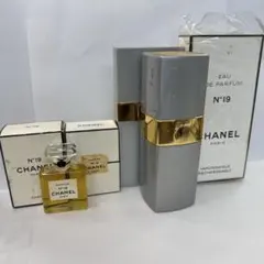 CHANEL シャネル No.19 2点+No.19空瓶セット
