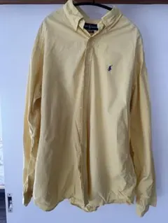 Ralph Lauren イエロー 長袖シャツ XXL