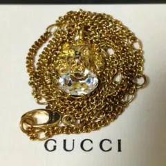 【超美品】GUCCI グッチ ライオン ネックレス