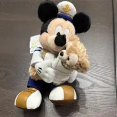 東京ディズニーシー ミッキーマウス ダッフィー ぬいぐるみバッジ