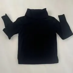 UNIQLO カシミヤ100% タートルネック 黒