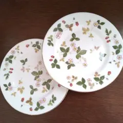 ウェッジウッド  ワイルドストロベリー❤️未使用品　お値下げ ○ウエッジウッド ワイルドストロベリー未使用品23点セット