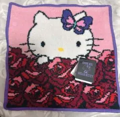 ANNA SUI ハローキティ50周年コラボ シェニール織りハンカチ