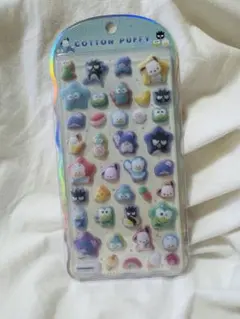 サンリオ コットンパフィ キャラクターシール