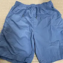 GU ハーフパンツ ブルー 150cm