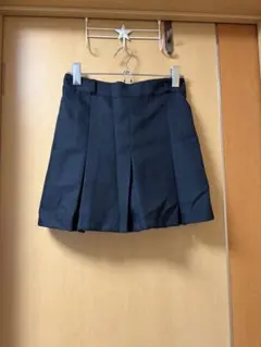 プリーツスカート キュロット ブラック Fサイズ