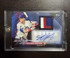 TOPPS ピート・クロウ＝アームストロング サイン ユニフォーム 10枚限定