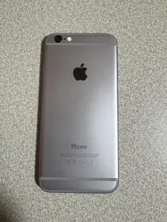 【美品】iPhone6 スペースグレイ 16GB 100%