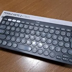 PEBBLE KEYS 2 K380s（グラファイト） 箱つき ロジクール