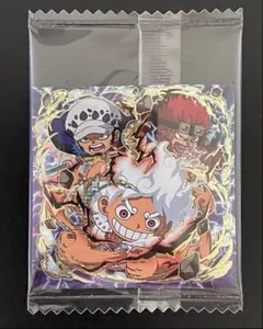 ワンピース　大海賊シールウエハース　LOG.13 ルフィ　ロー　キッド