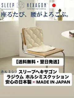 【送料無料・翌日発送】スリープヘキサゴン ホルシミス ラジウムマット