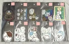 ちいかわ　スマホに貼れるサイズのステッカー　モモンガ　ハチワレ　うさぎ　古本屋