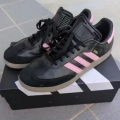 【値段交渉◯】adidas Samba ブラック/ピンク