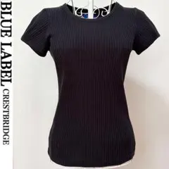 ブルーレーベルクレストブリッジ 半袖カットソー Tシャツ トップス バックリボンのサムネイル