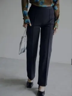 AMERI　アメリ　RUBBER WAIST STRETCH PANTS
