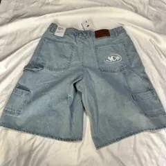 NIKE ルーズフィットデニム ショーツ ハーフパンツ y2k バギー　34 NIKE ルーズフィットデニム ショーツ ハーフパンツ y2k バギー 34