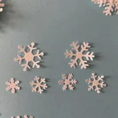 週末価格　クラフトパンチ　雪セット①