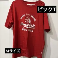 GU×STUDIO SEVEN ビッグT 赤 Lサイズ