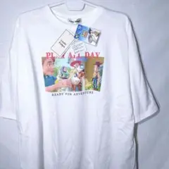 新品 Tシャツ 3L 別れ トイストーリー3 ウッディ バズ ピクサー 30周年