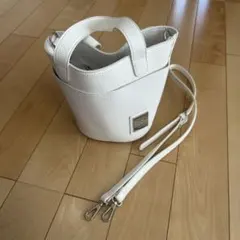 ちいかわ モモンガしまむら 2way ショルダーバッグ ホワイト　スカーフなし