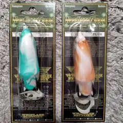 ハネダクラフト ハネクラ 雷魚 フロッグ カメレオン 大ゾウ 二個セット