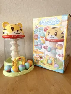 【美品】しまじろう　タワーでコロン