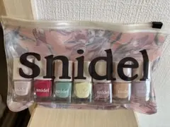 snidel ネイルカラー 7本セット ポーチ付きのサムネイル