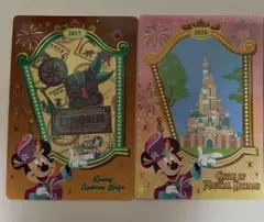 香港ディズニーランド 20周年 コレクタブルカードセット