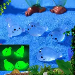 アザラシ ミニチュア 置き物 フィギュア